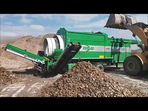 ZEMMLER® MULTI SCREEN® MS 5200 - Gestein Erde Mix / stone soil mixture